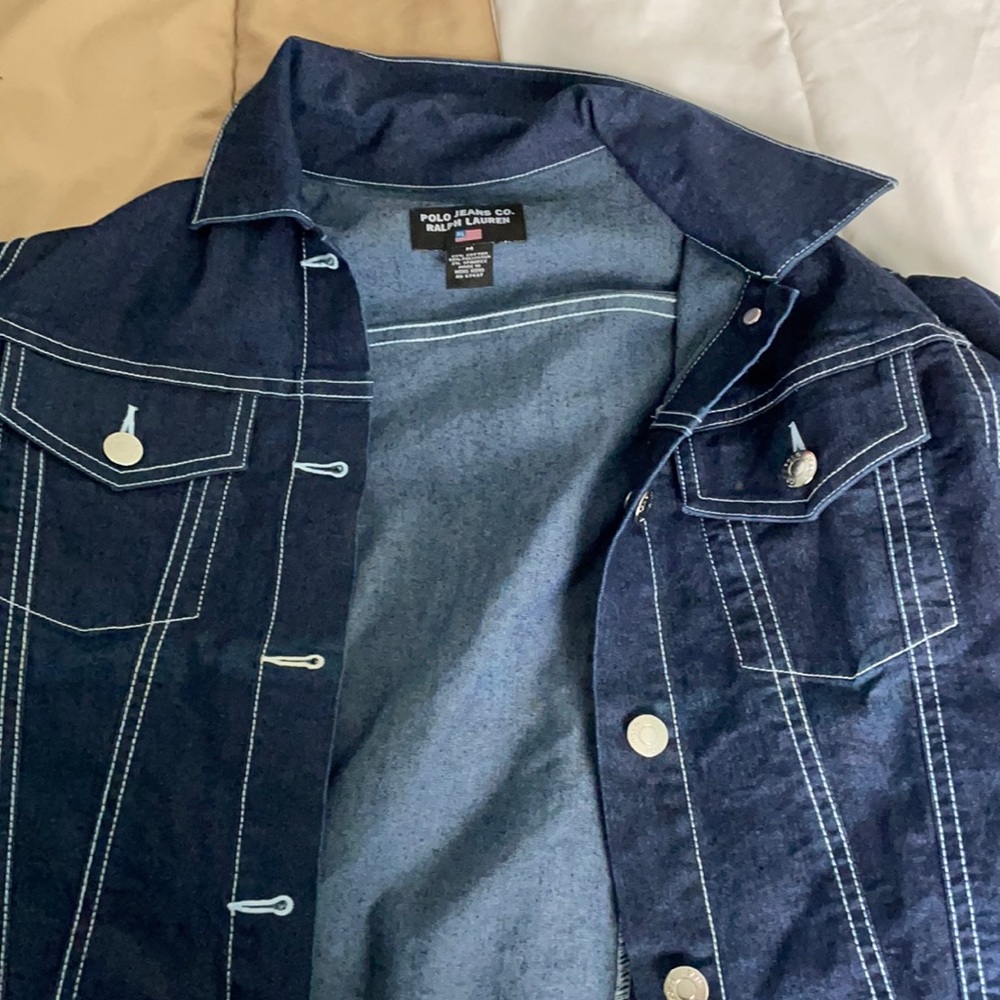 POLO BY RALPH LAUREN Women’s Denim Jacket size M